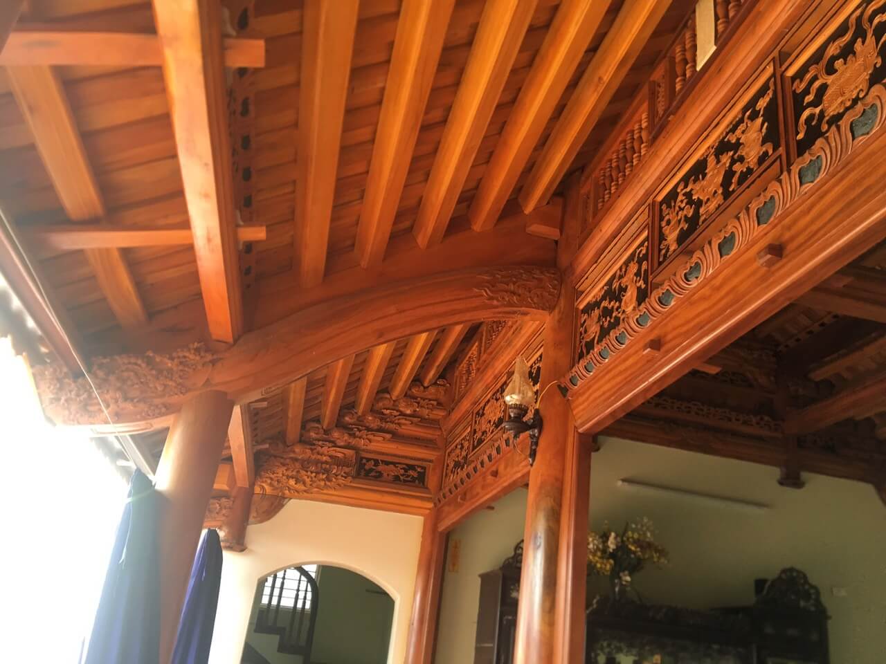 nhà 5 gian nhà gỗ kim quảng